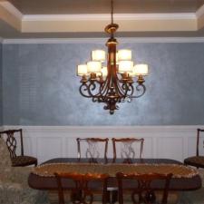 Metallic silver ceiling and frosted blue lusterstone walls copy
